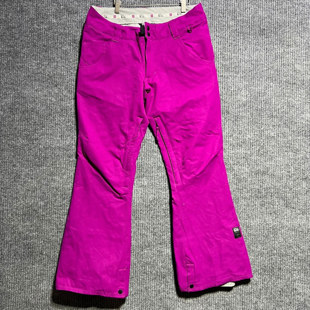 Ride Snowboards Pants Womens Medium Magenta Purple 10K Waterproof ACT Insulated